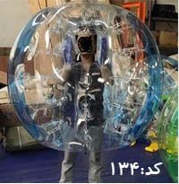 فوتبال حبابی سایز 100 سانت